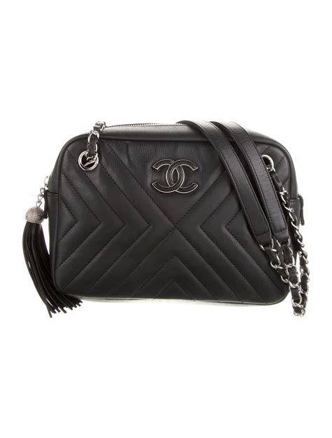 chanel diagonal chevron camera case|Chanel Diagonal Chevron Camera Case .